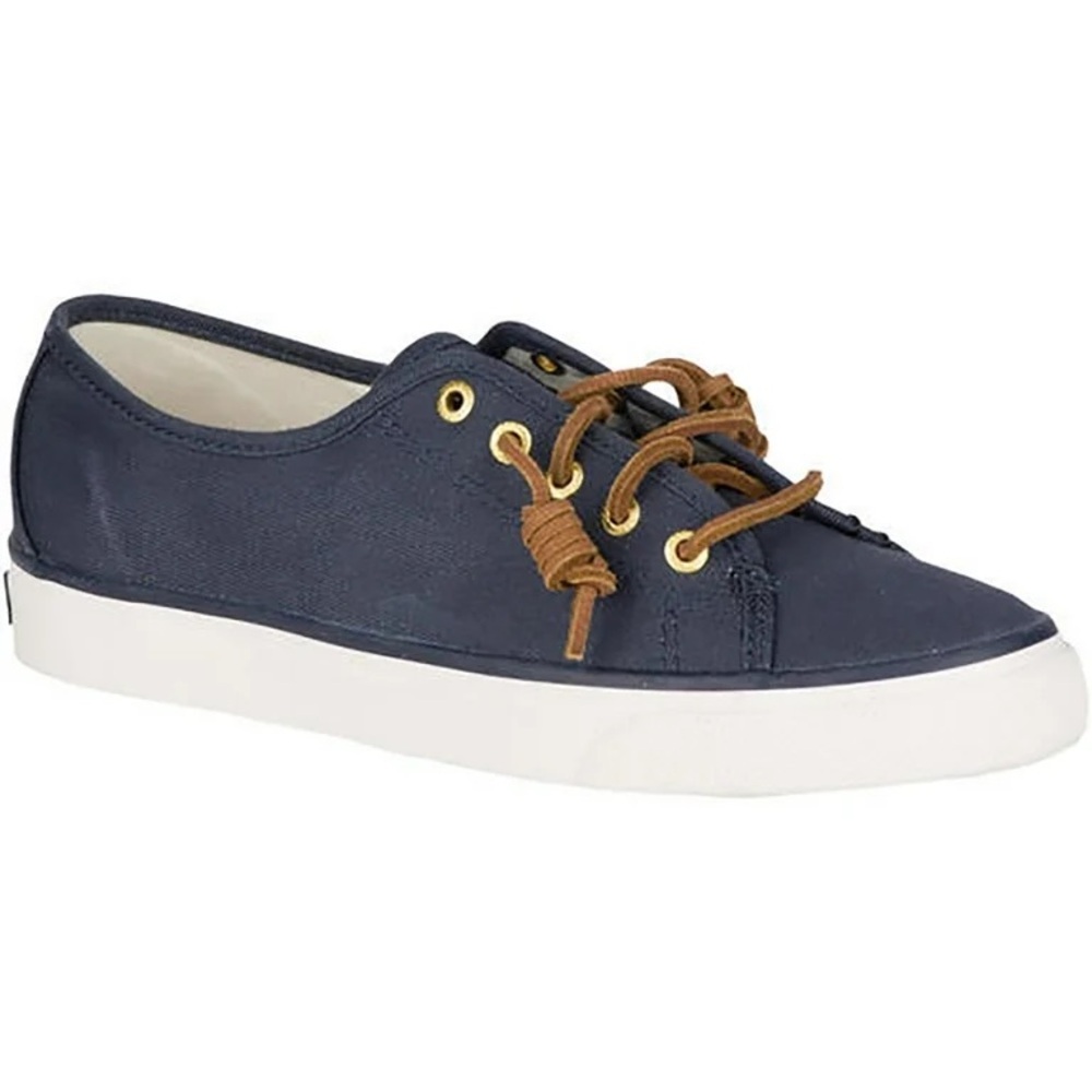 Sperry Top-Sider Women's Seacoast Fashion Sneaker, Navy, 6.5 M US
